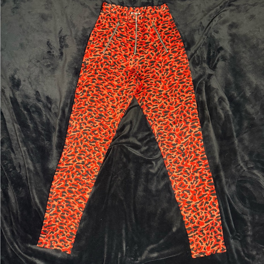 Mistress Rocks Leopard Bandage Pants